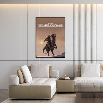 Flex Designs Poster Star Wars Episode V - The Empire Strikes Back Minimalist 5 x 7" Home Goods - Movie 1980 Movie Poster