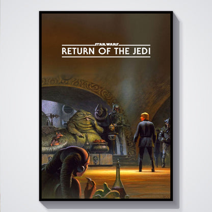 Flex Designs Poster Star Wars Episode VI - Return of the Jedi Minimalist 5 x 7" Home Goods - Movie 1983 Movie Poster