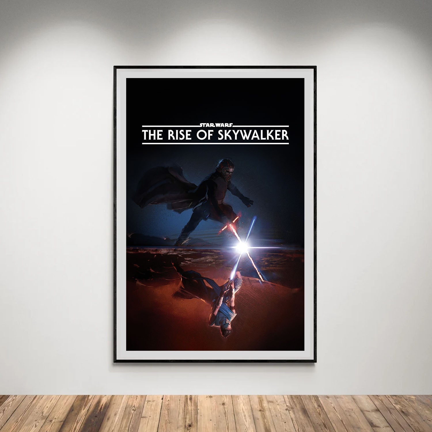 Flex Designs Poster Star Wars Episode IX - The Rise of Skywalker Minimalist 5 x 7" Home Goods - Movie 2019 Movie Poster