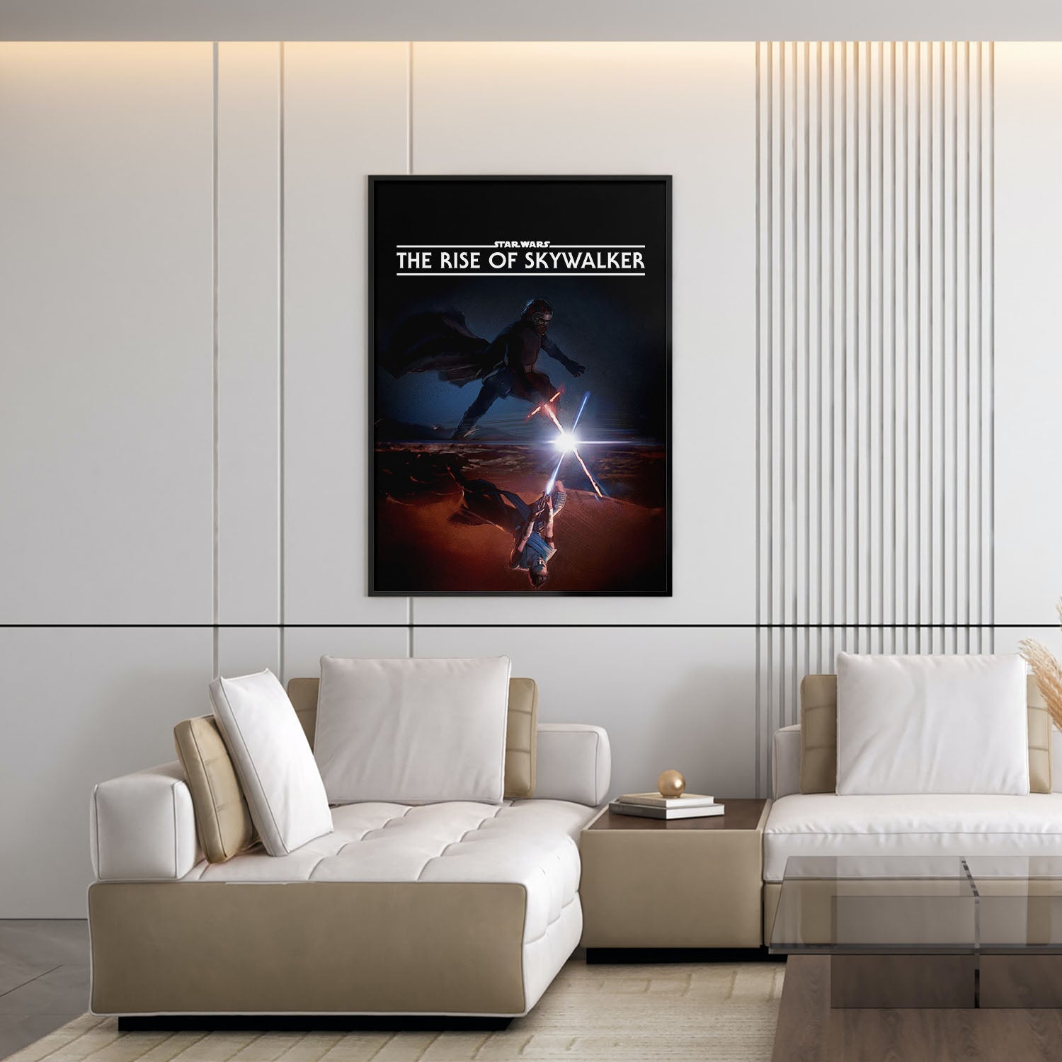 Flex Designs Poster Star Wars Episode IX - The Rise of Skywalker Minimalist 5 x 7" Home Goods - Movie 2019 Movie Poster
