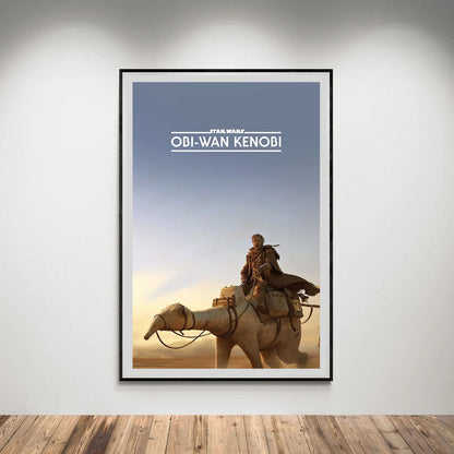 Flex Designs Poster Star Wars Obi-Wan Kenobi Minimalist 5 x 7" Home Goods - TV Show 2022 TV Show Poster