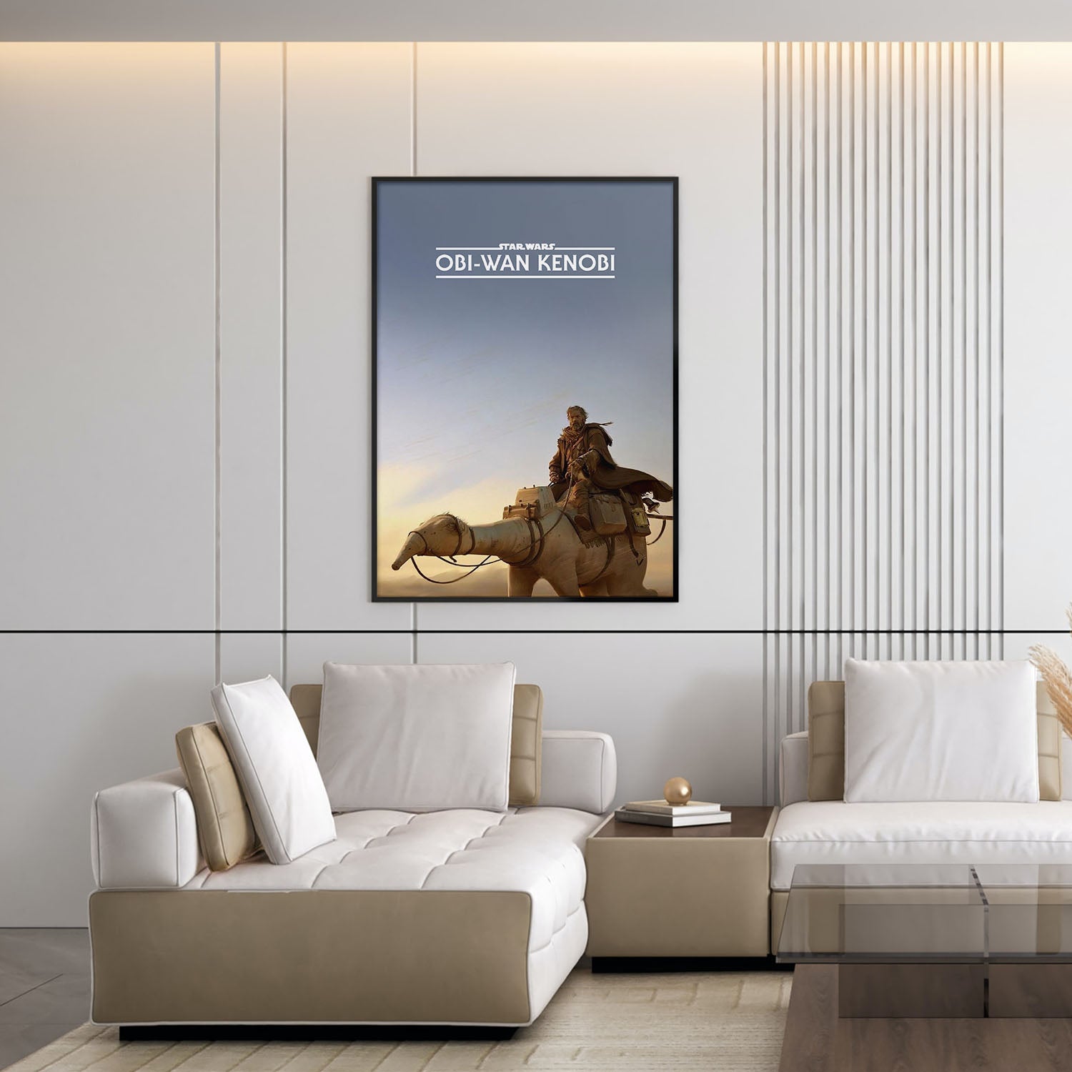 Flex Designs Poster Star Wars Obi-Wan Kenobi Minimalist 5 x 7" Home Goods - TV Show 2022 TV Show Poster