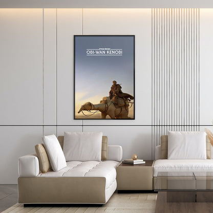 Flex Designs Poster Star Wars Obi-Wan Kenobi Minimalist 5 x 7" Home Goods - TV Show 2022 TV Show Poster