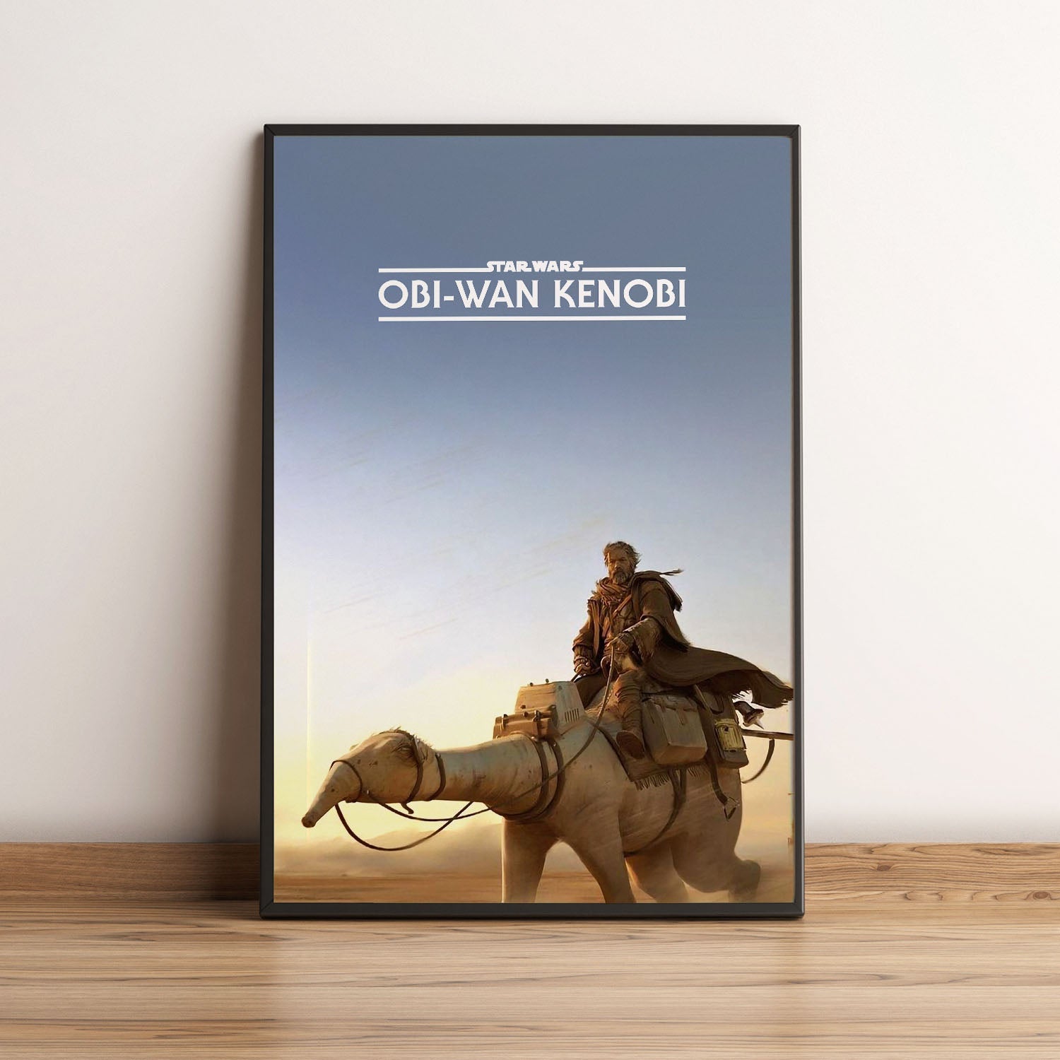 Flex Designs Poster Star Wars Obi-Wan Kenobi Minimalist 5 x 7" Home Goods - TV Show 2022 TV Show Poster