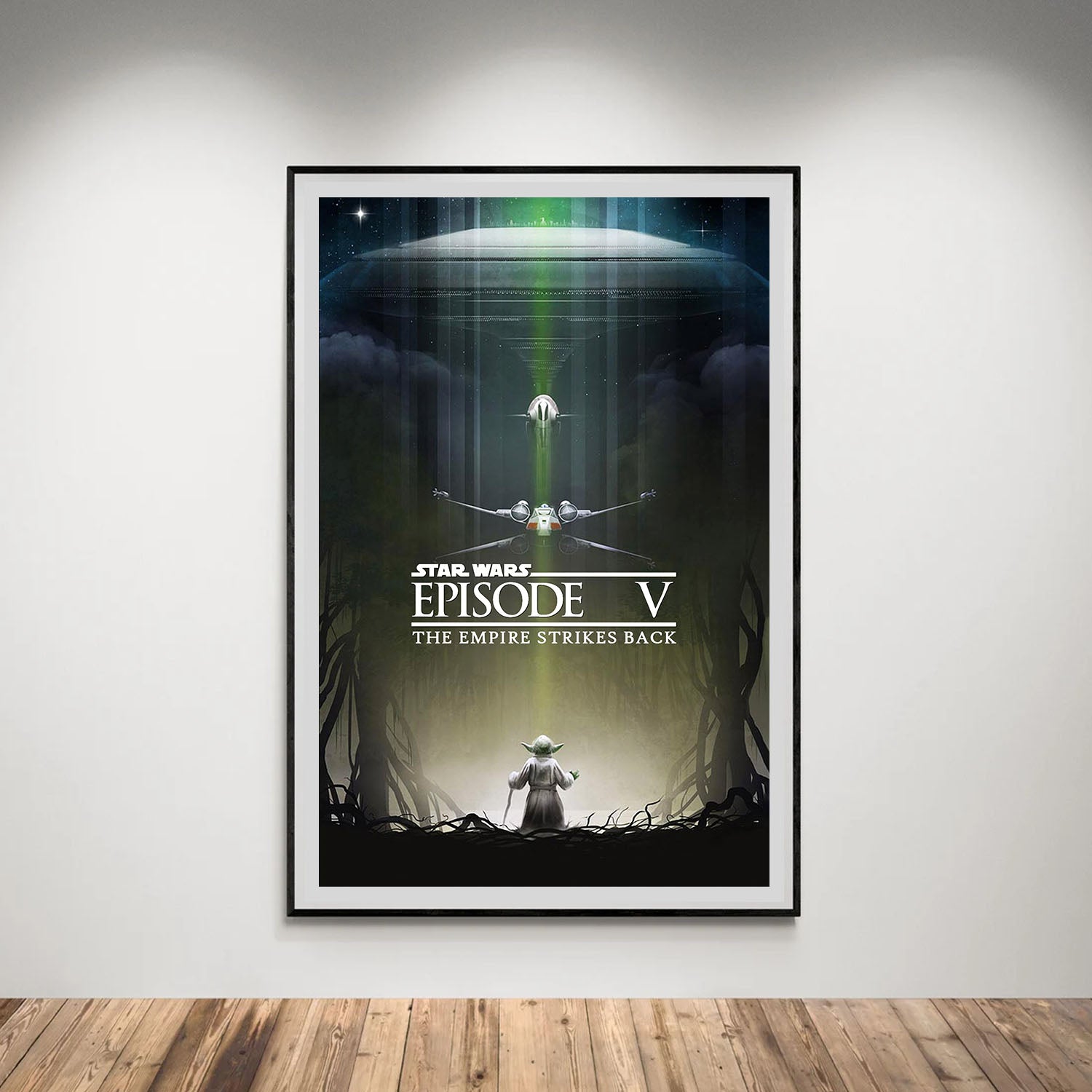 Flex Designs Poster Star Wars Episode V - The Empire Strikes Back Theatrical 5 x 7" Home Goods - Movie 1980 Movie Poster
