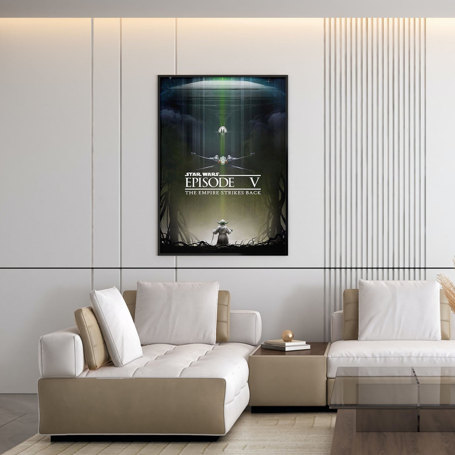 Flex Designs Poster Star Wars Episode V - The Empire Strikes Back Theatrical 5 x 7" Home Goods - Movie 1980 Movie Poster