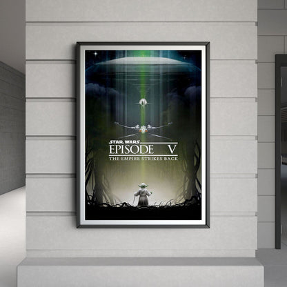Flex Designs Poster Star Wars Episode V - The Empire Strikes Back Theatrical 8 x 10" Home Goods - Movie 1980 Movie Poster