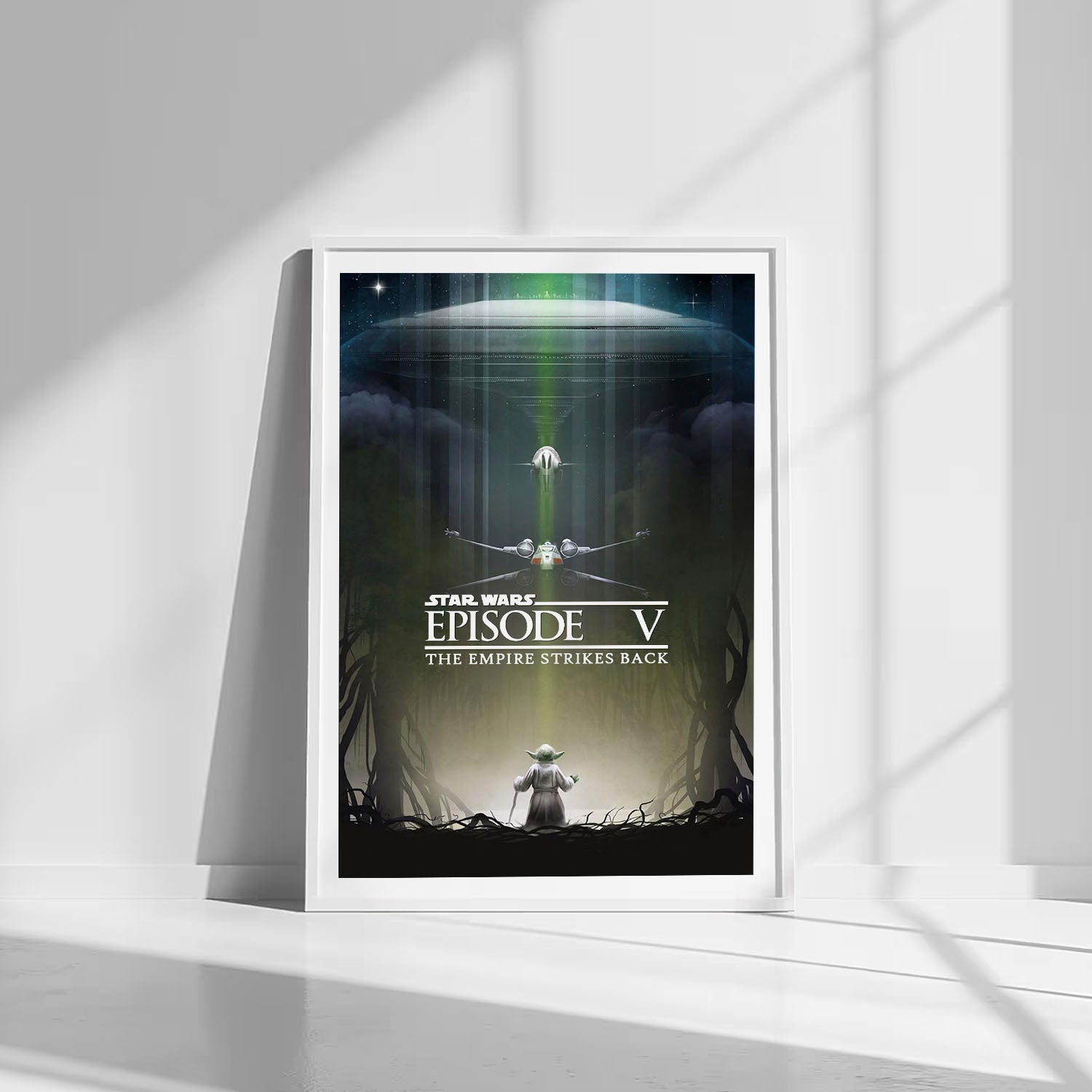 Flex Designs Poster Star Wars Episode V - The Empire Strikes Back Theatrical 8 x 10" Home Goods - Movie 1980 Movie Poster