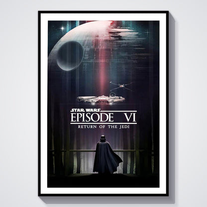 Flex Designs Poster Star Wars Episode VI - Return of the Jedi Theatrical 8 x 10" Home Goods - Movie 1983 Movie Poster
