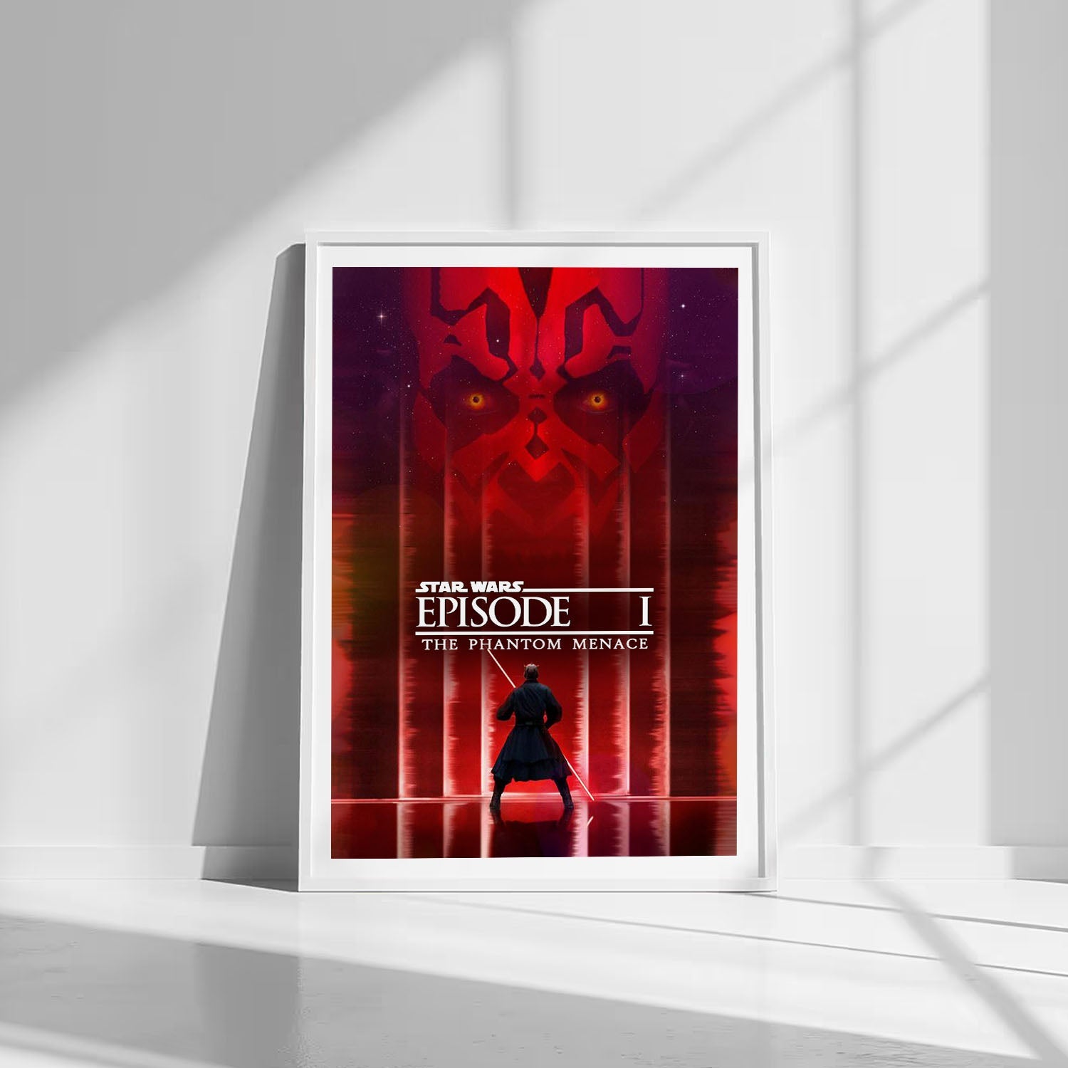 Flex Designs Poster Star Wars Episode I - The Phantom Menace Theatrical 8 x 10" Home Goods - Movie 1999 Movie Poster