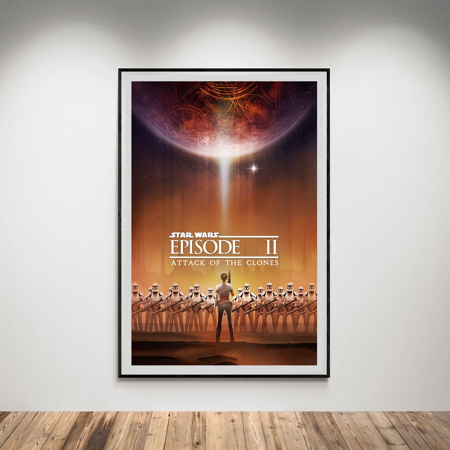 Flex Designs Poster Star Wars Episode II - Attack of the Clones Theatrical 5 x 7" Home Goods - Movie 2002 Movie Poster