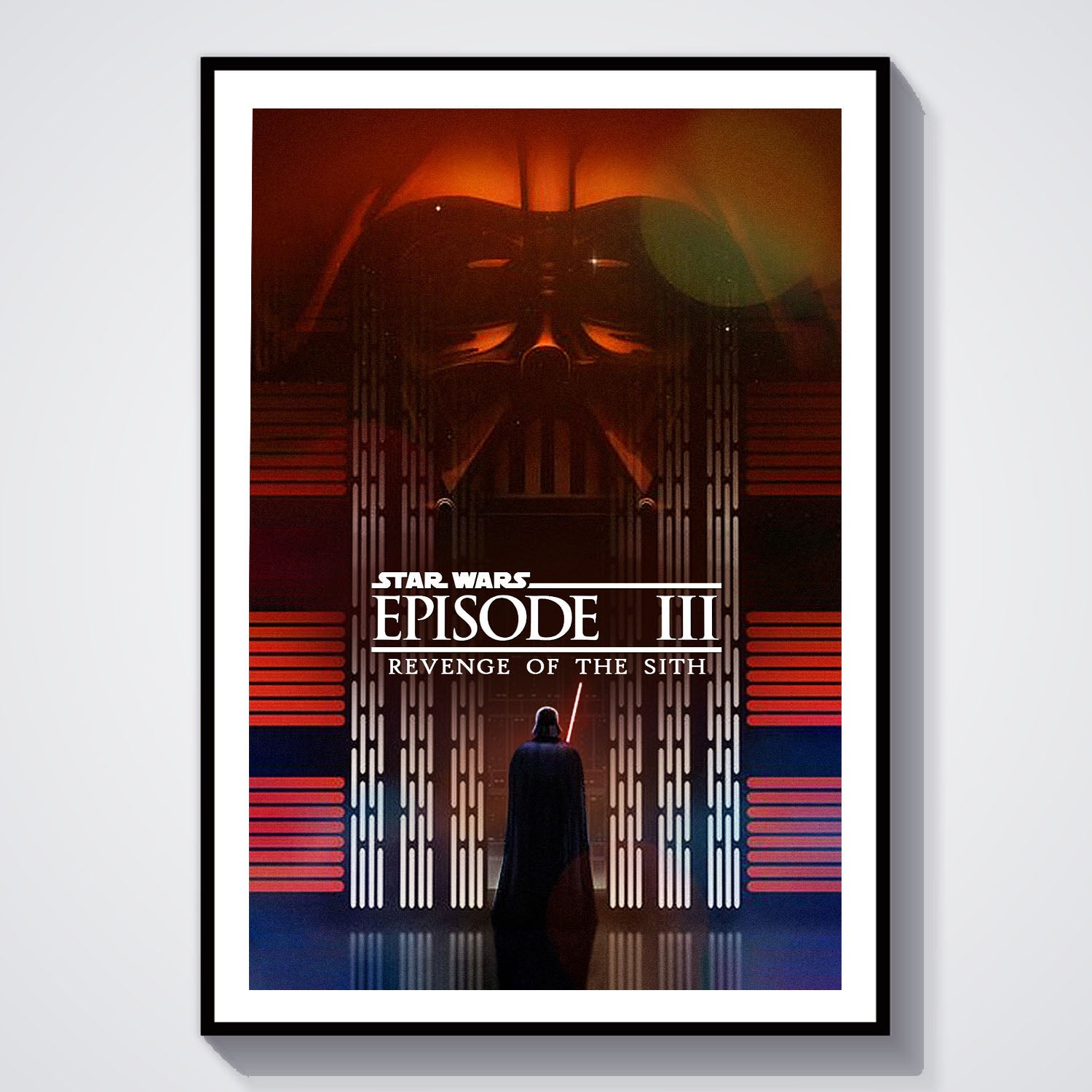 Flex Designs Poster Star Wars Episode III - Revenge of the Sith Theatrical 8 x 10" Home Goods - Movie 2005 Movie Poster