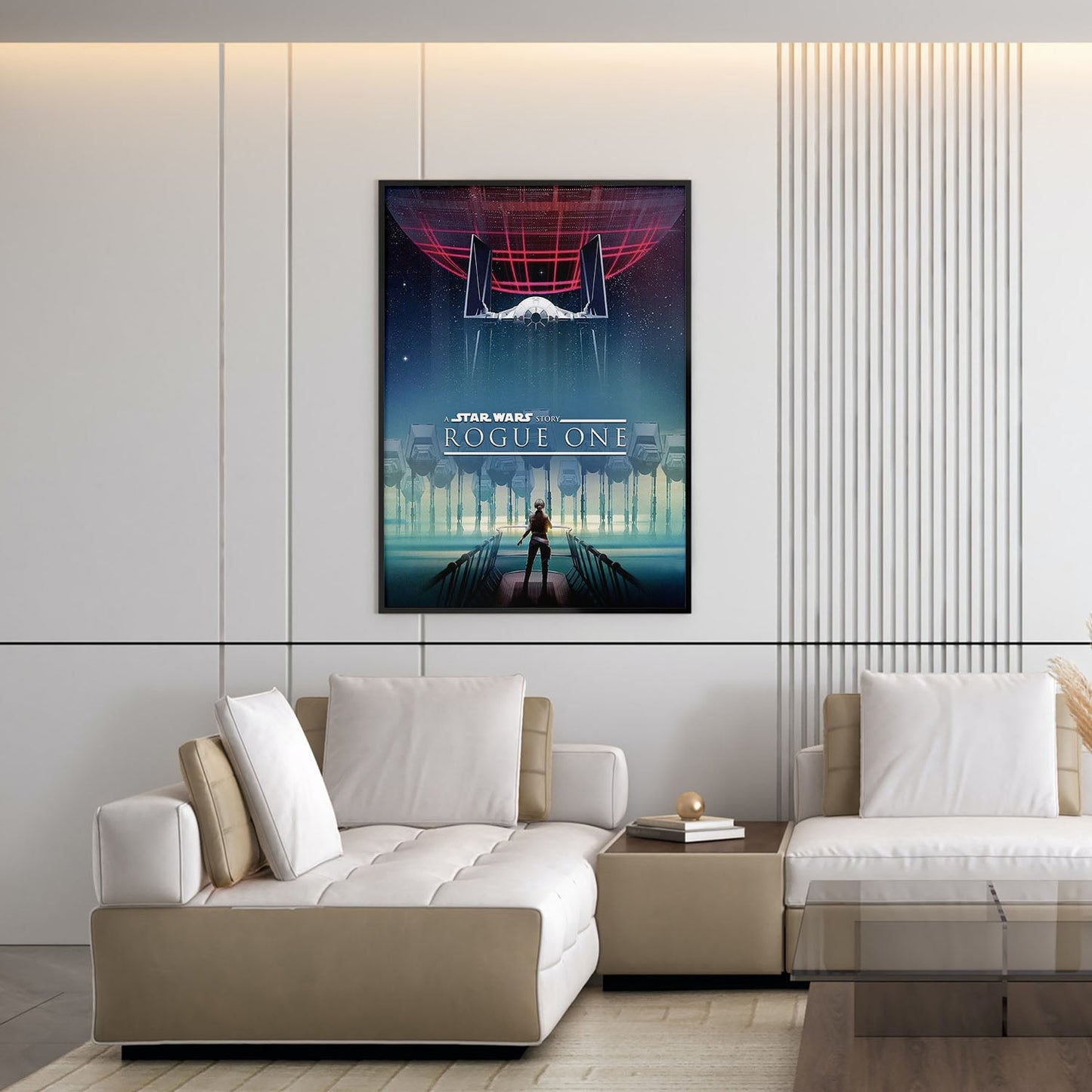 Flex Designs Poster Rogue One A Star Wars Story Theatrical 5 x 7" Home Goods - Movie 2016 Movie Poster