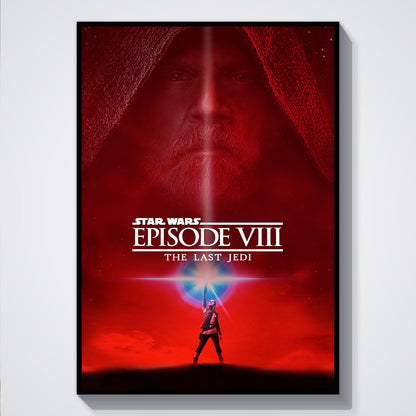 Flex Designs Poster Star Wars Episode VIII - The Last Jedi Theatrical 5 x 7" Home Goods - Movie 2017 Movie Poster