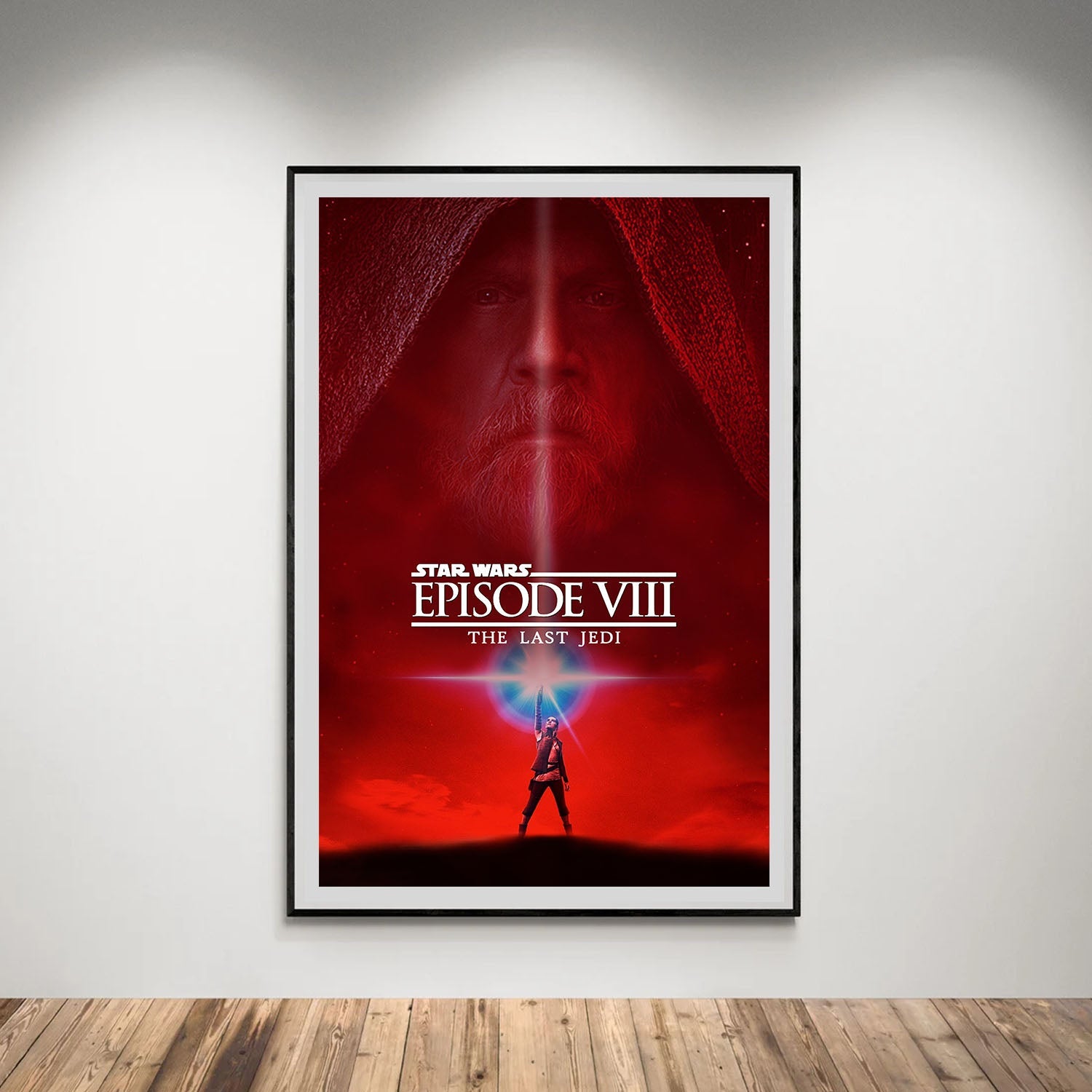 Flex Designs Poster Star Wars Episode VIII - The Last Jedi Theatrical 5 x 7" Home Goods - Movie 2017 Movie Poster