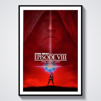 Flex Designs Poster Star Wars Episode VIII - The Last Jedi Theatrical 8 x 10" Home Goods - Movie 2017 Movie Poster
