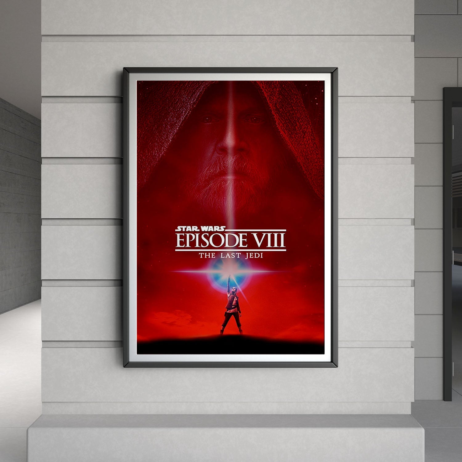 Flex Designs Poster Star Wars Episode VIII - The Last Jedi Theatrical 8 x 10" Home Goods - Movie 2017 Movie Poster