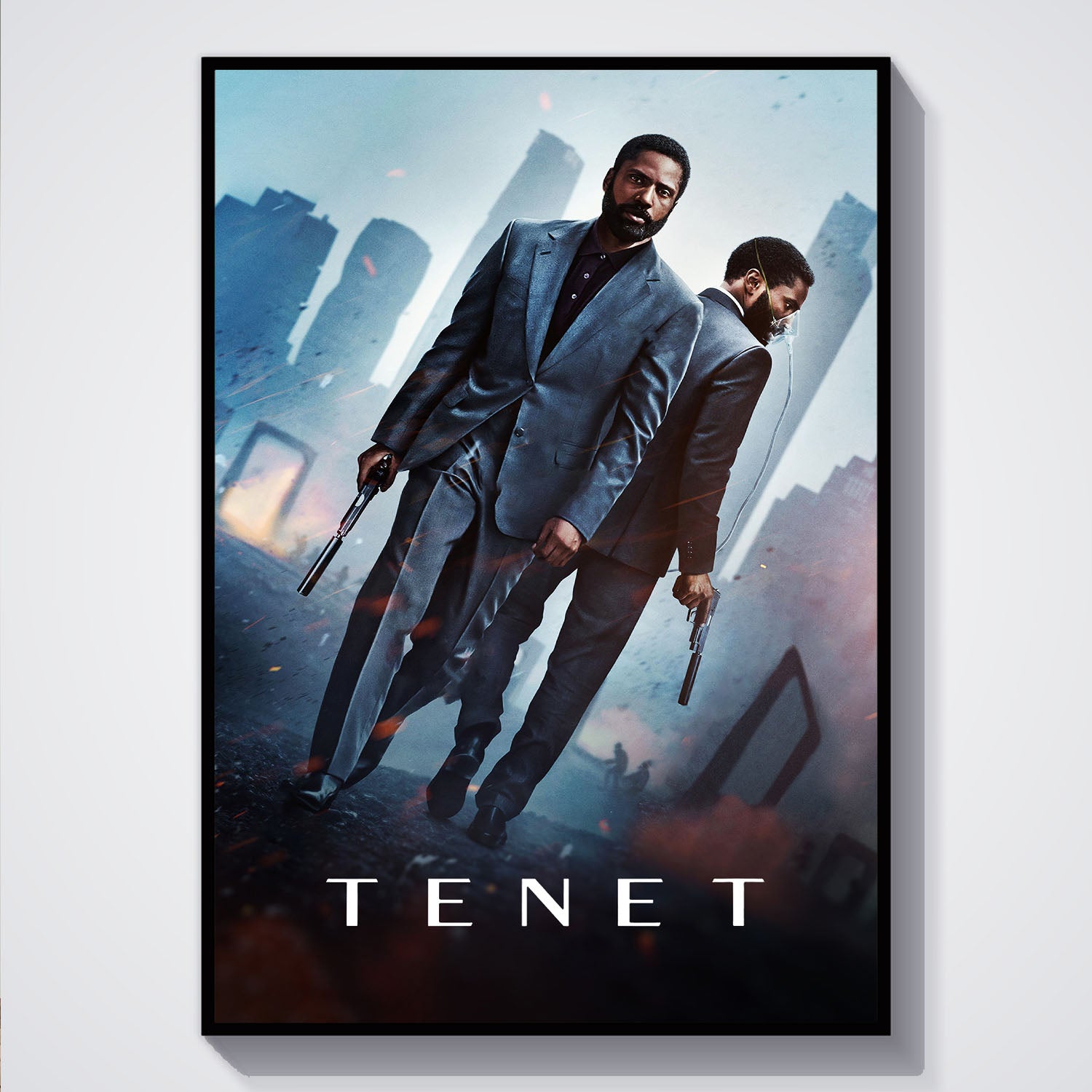 Flex Designs Poster Tenet 5 x 7" Home Goods - Movie 2020 Movie Poster
