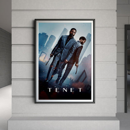 Flex Designs Poster Tenet 8 x 10" Home Goods - Movie 2020 Movie Poster