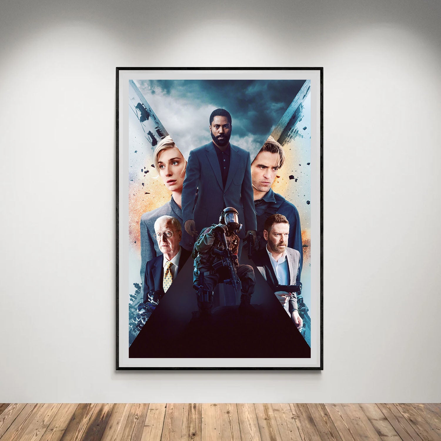 Flex Designs Poster Tenet Key Art 5 x 7" Home Goods - Movie 2020 Movie Poster