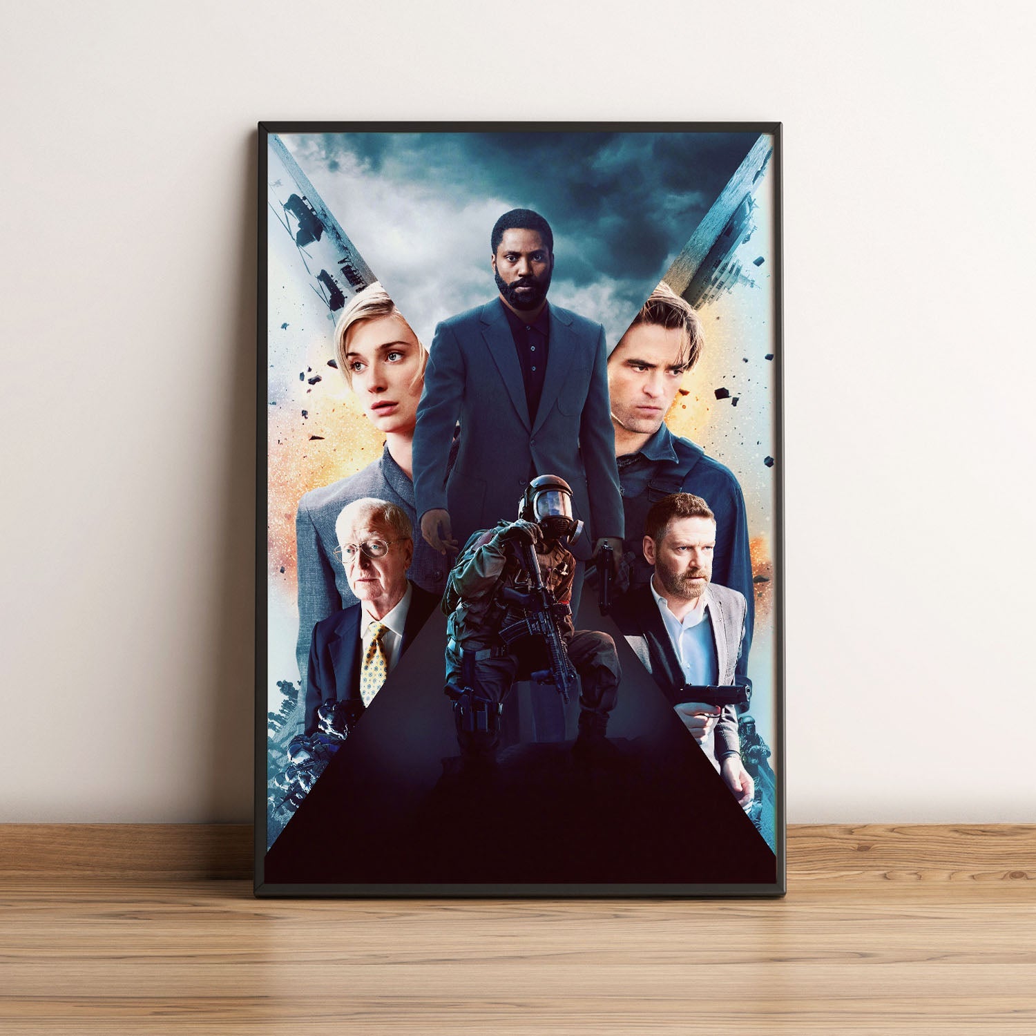 Flex Designs Poster Tenet Key Art 5 x 7" Home Goods - Movie 2020 Movie Poster