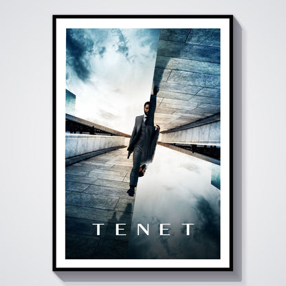 Flex Designs Poster Tenet Theatrical 8 x 10" Home Goods - Movie 2020 Movie Poster