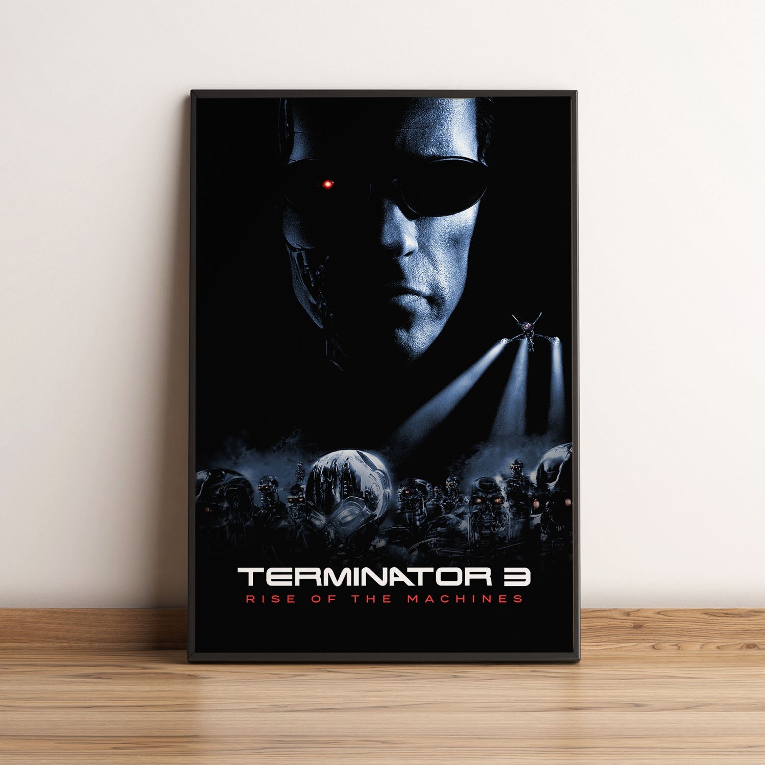 Flex Designs Poster Terminator 3 Rise of the Machines B&W 5 x 7" Home Goods - Movie 2003 Movie Poster