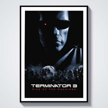 Flex Designs Poster Terminator 3 Rise of the Machines B&W 8 x 10" Home Goods - Movie 2003 Movie Poster