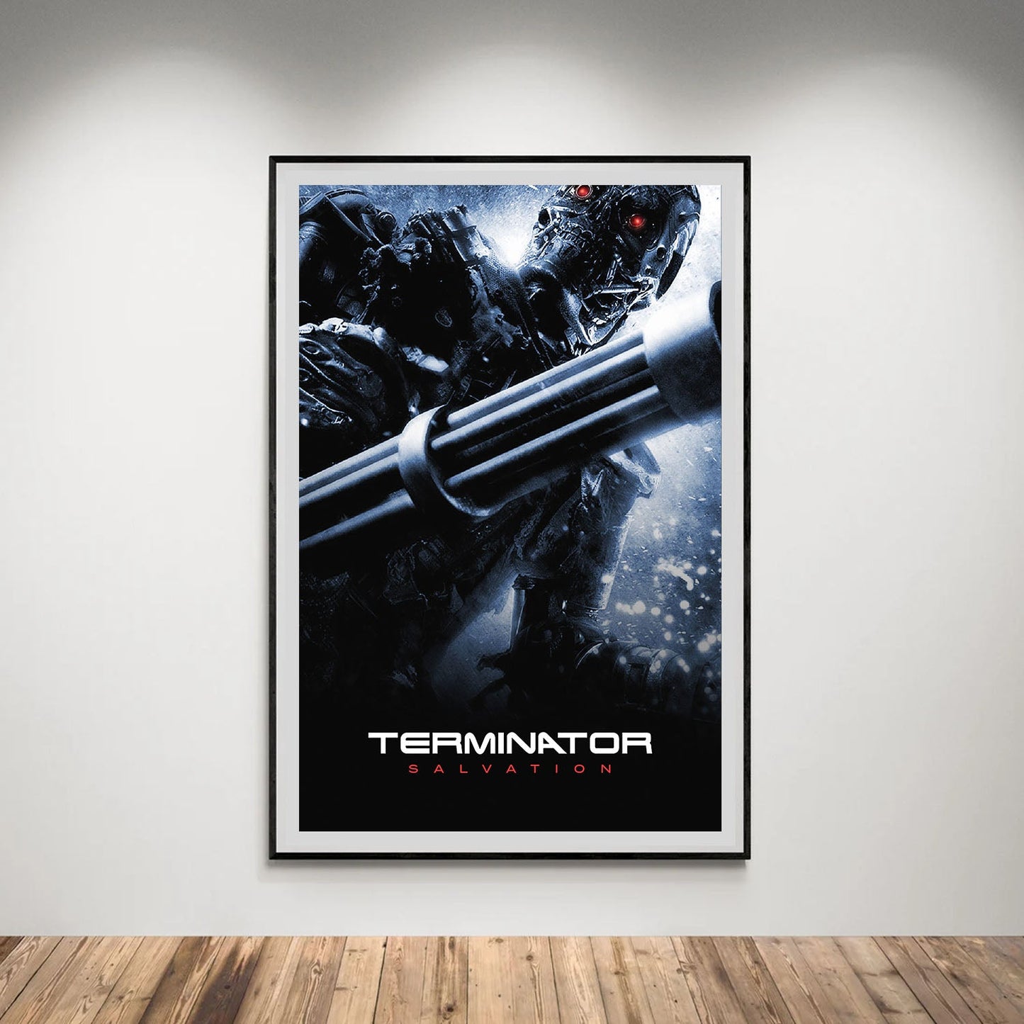 Flex Designs Poster Terminator Salvation B&W 5 x 7" Home Goods - Movie 2009 Movie Poster