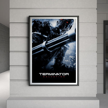 Flex Designs Poster Terminator Salvation B&W 8 x 10" Home Goods - Movie 2009 Movie Poster