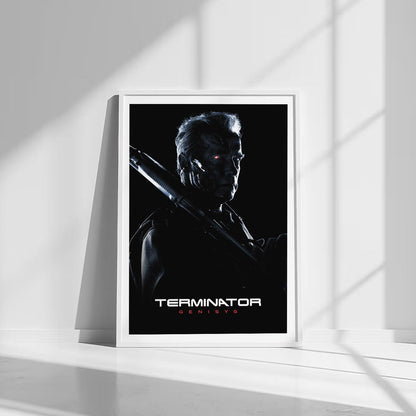 Flex Designs Poster Terminator Genisys B&W 8 x 10" Home Goods - Movie 2015 Movie Poster