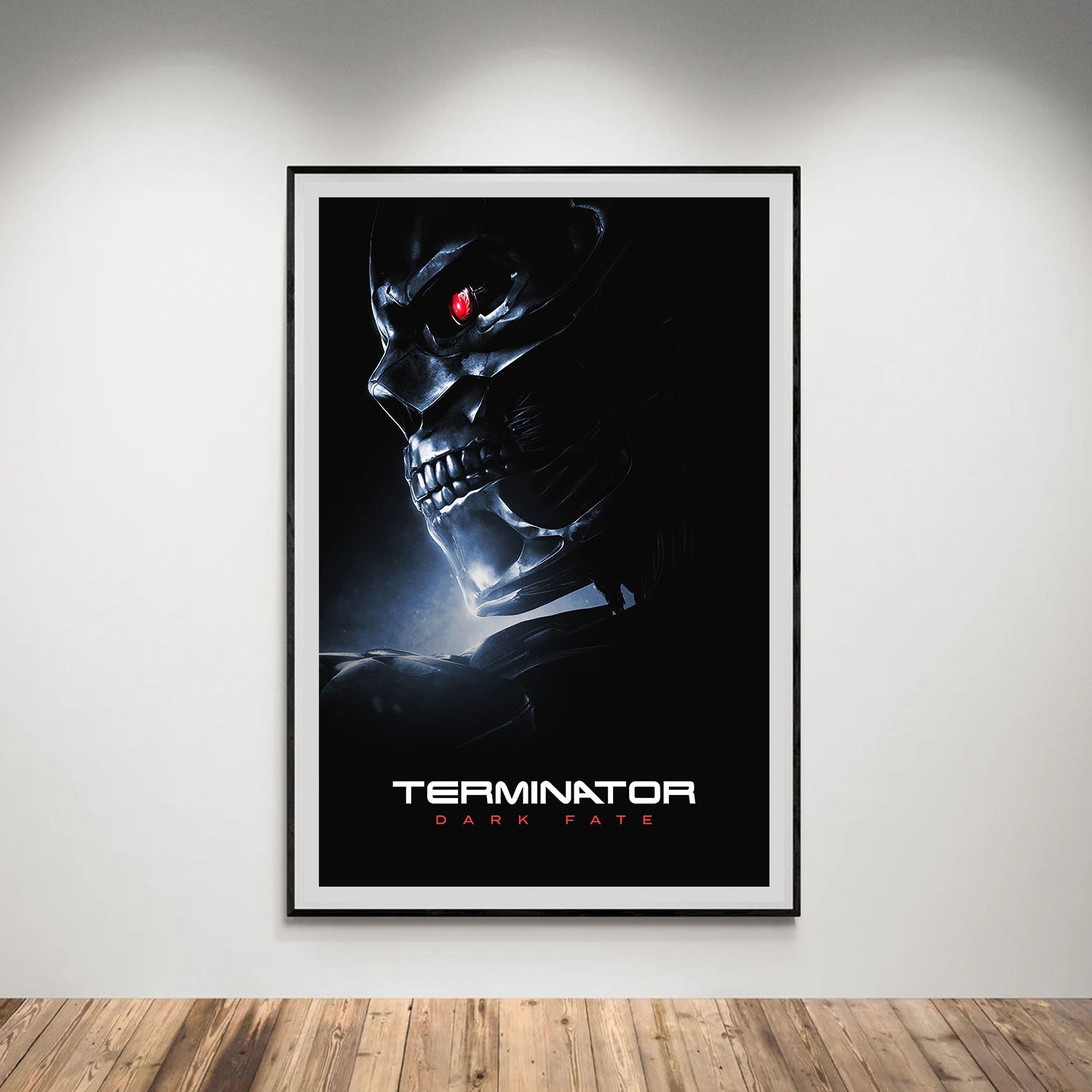 Flex Designs Poster Terminator Dark Fate B&W 5 x 7" Home Goods - Movie 2019 Movie Poster