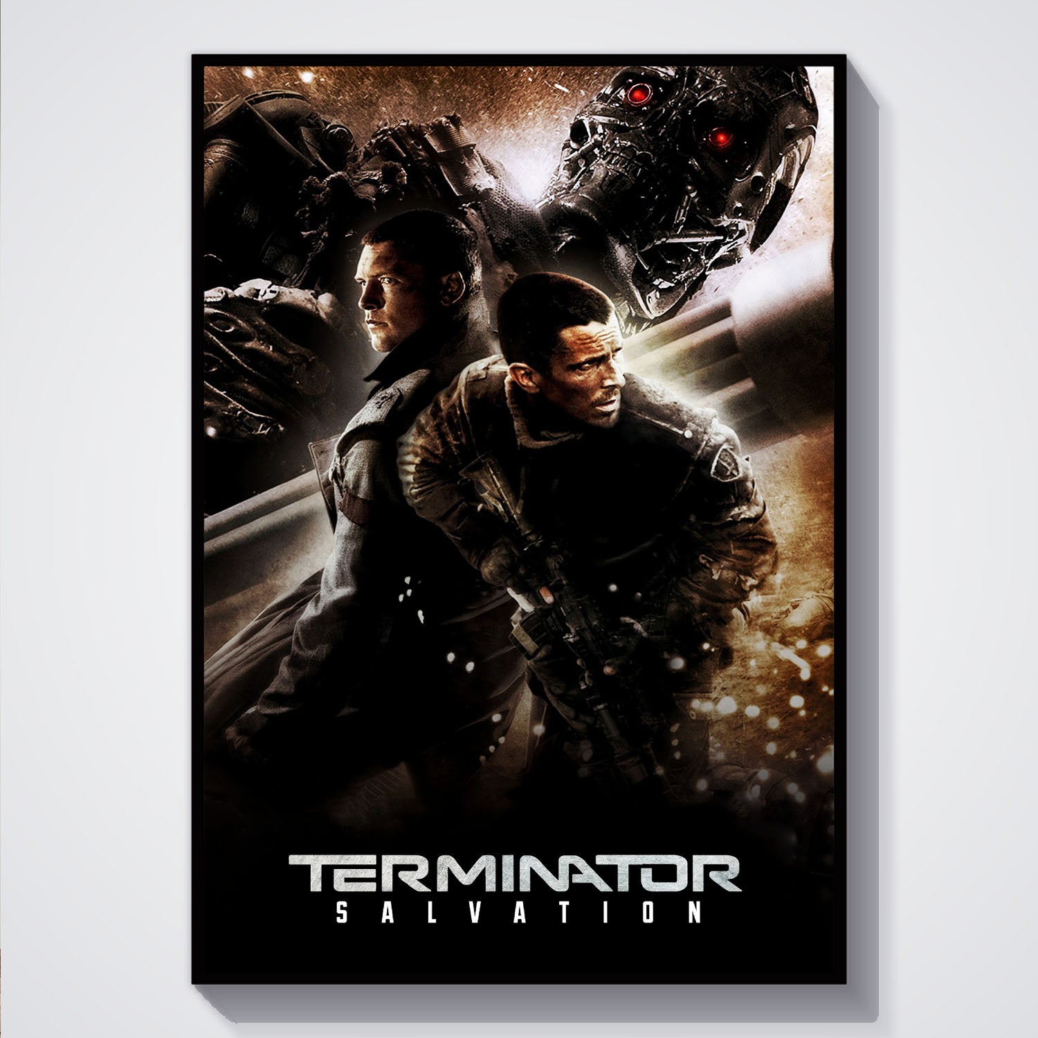 Flex Designs Poster Terminator Salvation Classic 5 x 7" Home Goods - Movie 2009 Movie Poster