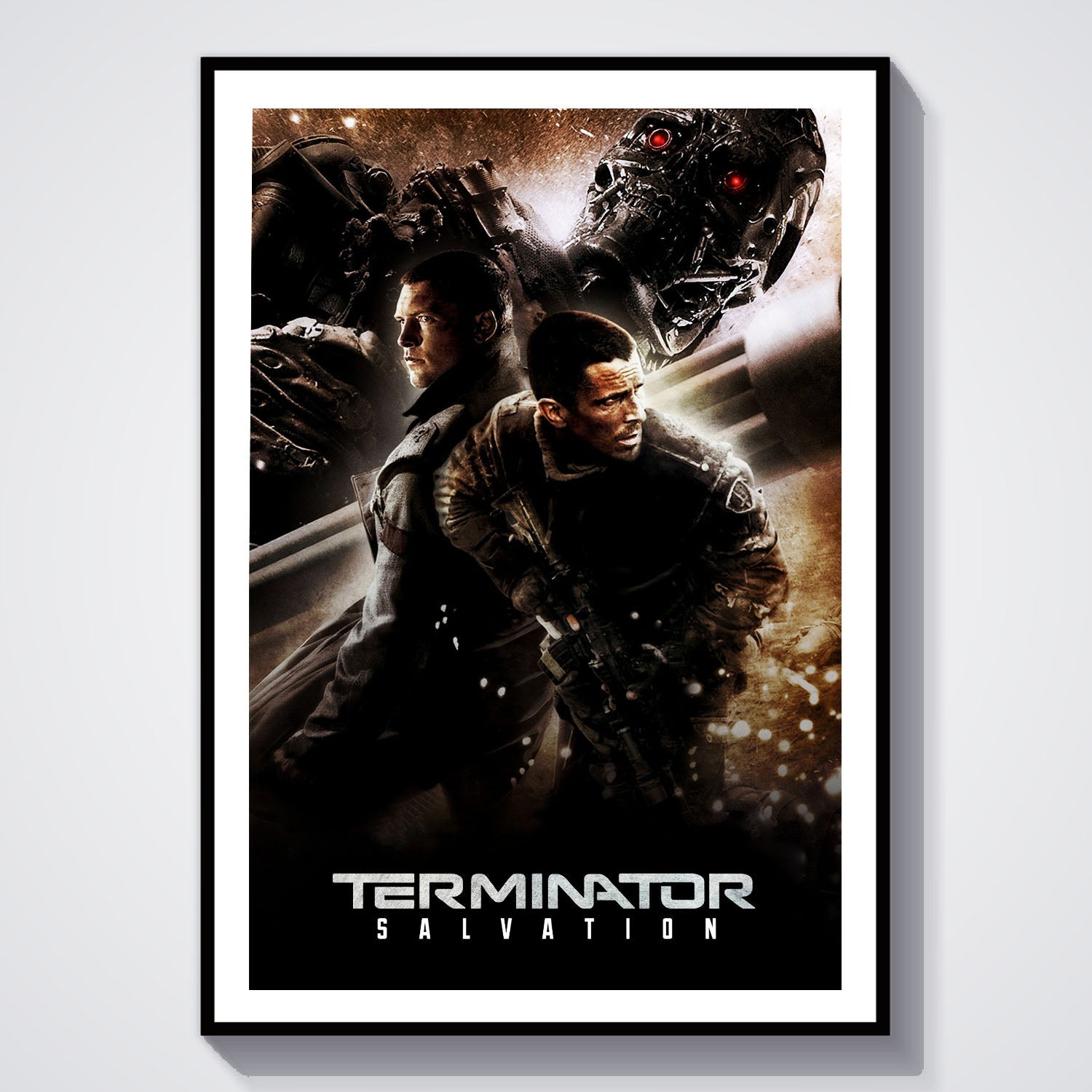 Flex Designs Poster Terminator Salvation Classic 8 x 10" Home Goods - Movie 2009 Movie Poster