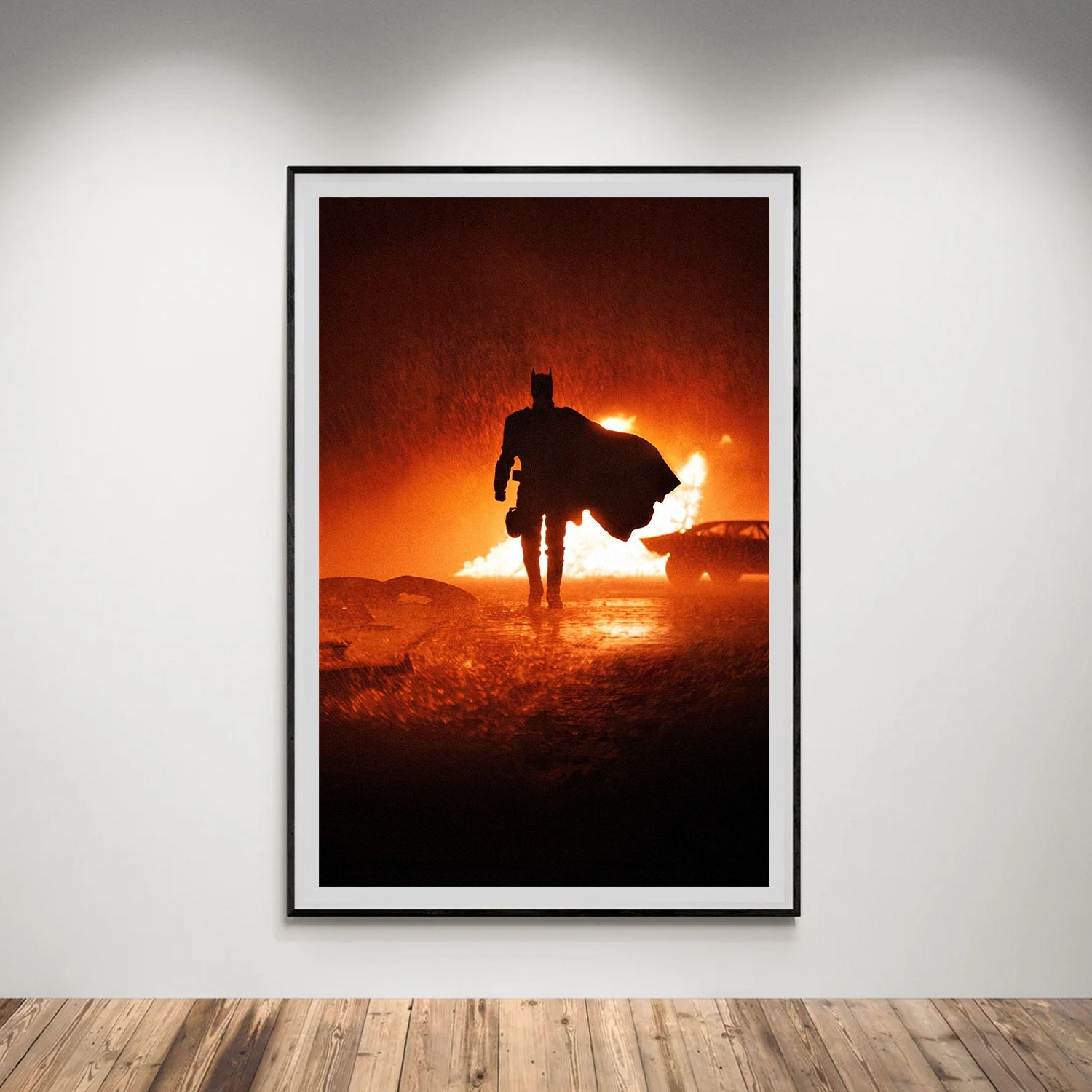 Flex Designs Poster The Batman Minimalist 5 x 7" Home Goods - Movie 2022 Movie Poster