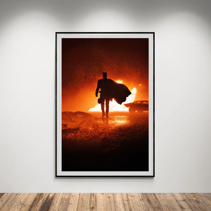Flex Designs Poster The Batman Minimalist 5 x 7" Home Goods - Movie 2022 Movie Poster