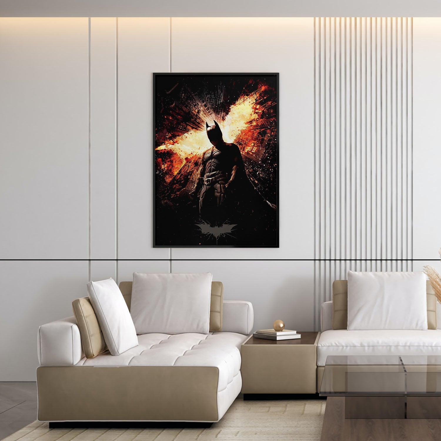 Flex Designs Poster The Dark Knight Rises Textless 5 x 7" Home Goods - Movie 2012 Movie Poster