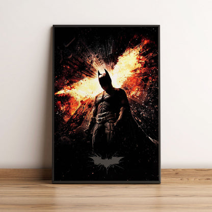 Flex Designs Poster The Dark Knight Rises Textless 5 x 7" Home Goods - Movie 2012 Movie Poster