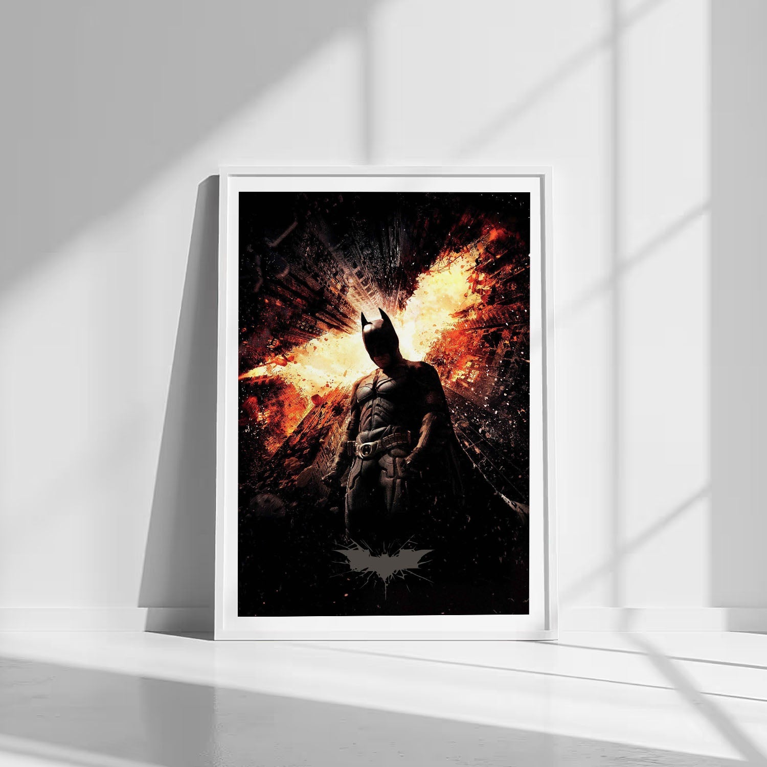 Flex Designs Poster The Dark Knight Rises Textless 8 x 10" Home Goods - Movie 2012 Movie Poster