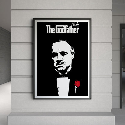 Flex Designs Poster The Godfather Cinematic 8 x 10" Home Goods - Movie 1972 Movie Poster