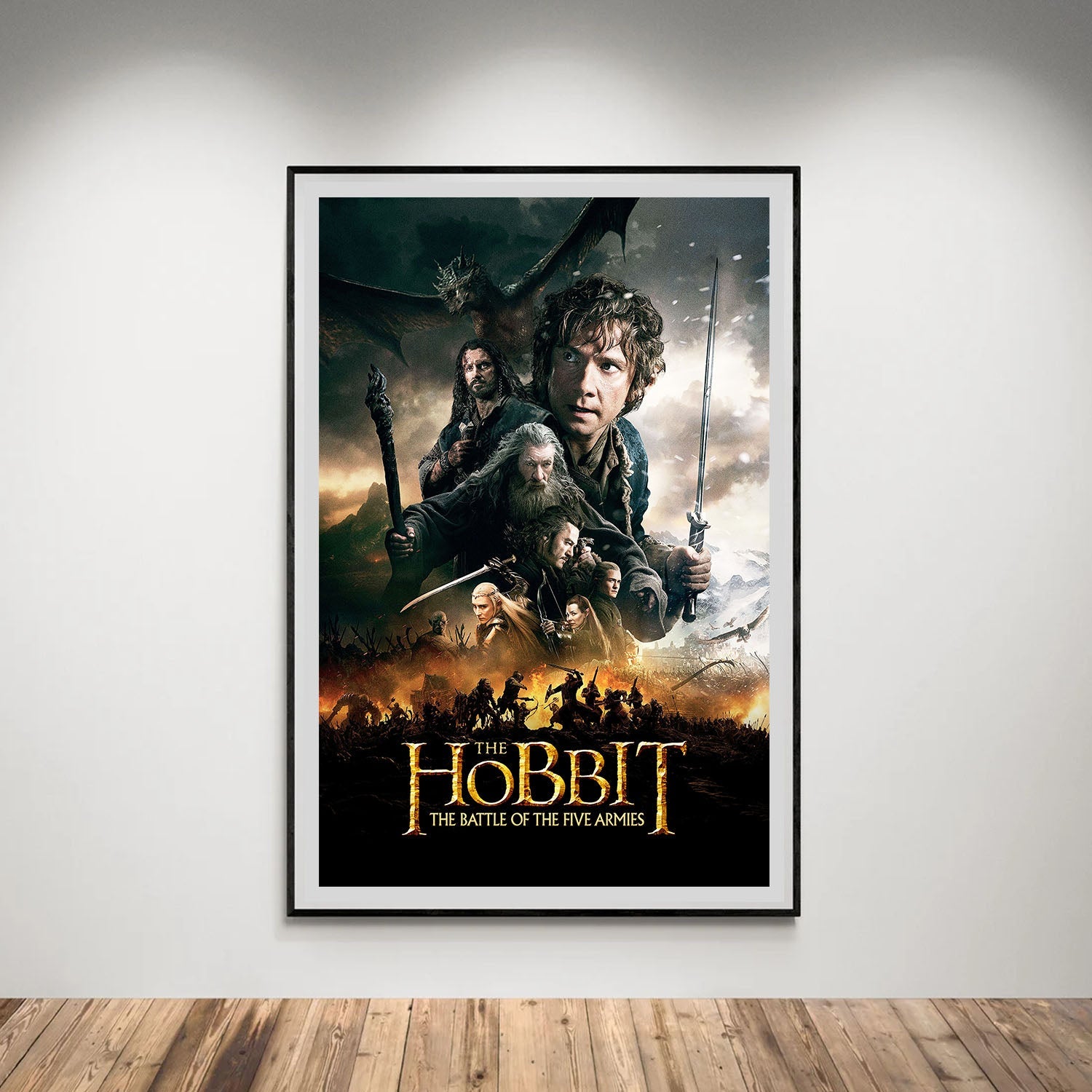 Flex Designs Poster The Hobbit The Battle of the Five Armies 5 x 7" Home Goods - Movie 2014 Movie Poster