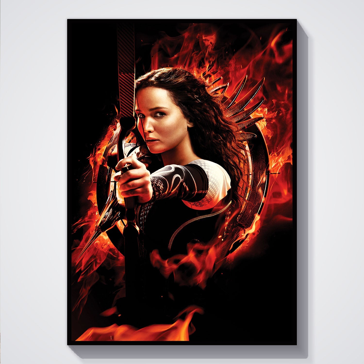 Flex Designs Poster The Hunger Games Catching Fire Key Art 5 x 7" Home Goods - Movie 2013 Movie Poster