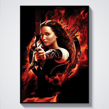 Flex Designs Poster The Hunger Games Catching Fire Key Art 5 x 7" Home Goods - Movie 2013 Movie Poster