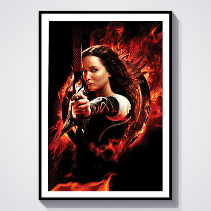 Flex Designs Poster The Hunger Games Catching Fire Key Art 8 x 10" Home Goods - Movie 2013 Movie Poster