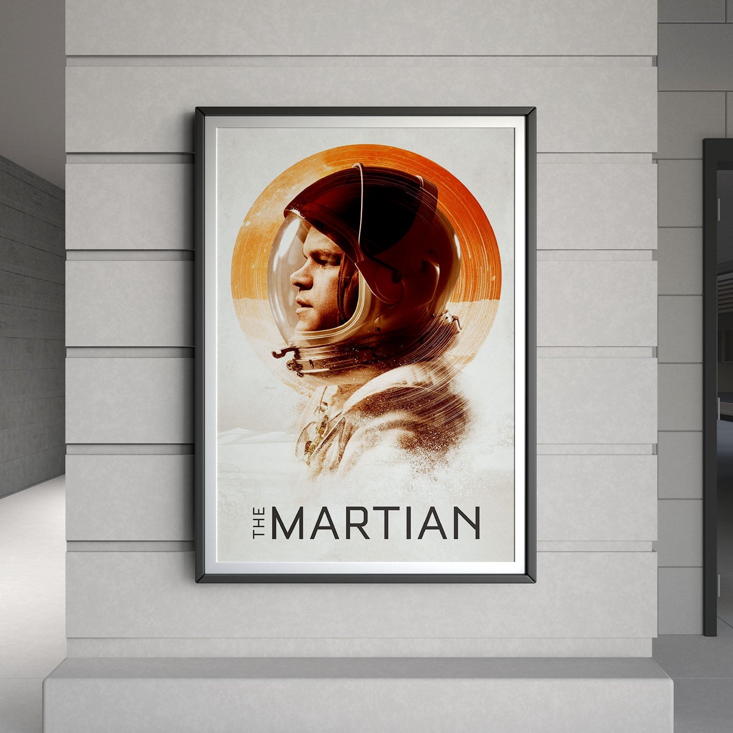 Flex Designs Poster The Martian 8 x 10" Home Goods - Movie 2015 Movie Poster