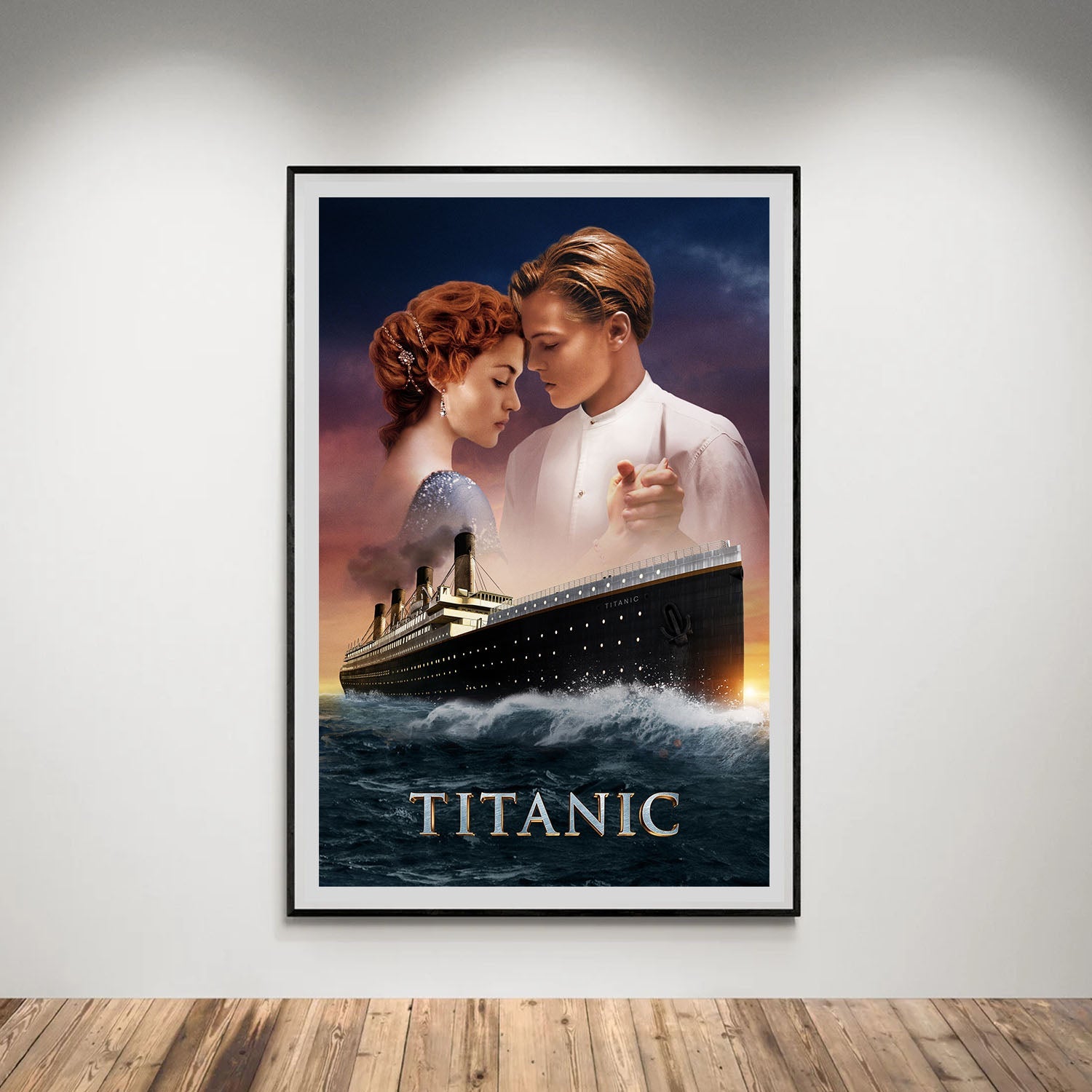 Flex Designs Poster Titanic Cinematic 5 x 7" Home Goods - Movie 1997 Movie Poster