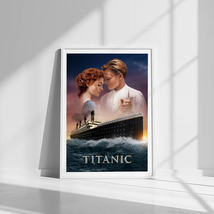 Flex Designs Poster Titanic Cinematic 8 x 10" Home Goods - Movie 1997 Movie Poster