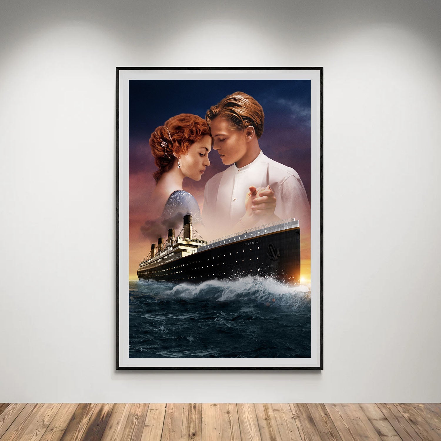 Flex Designs Poster Titanic Key Art 5 x 7" Home Goods - Movie 1997 Movie Poster