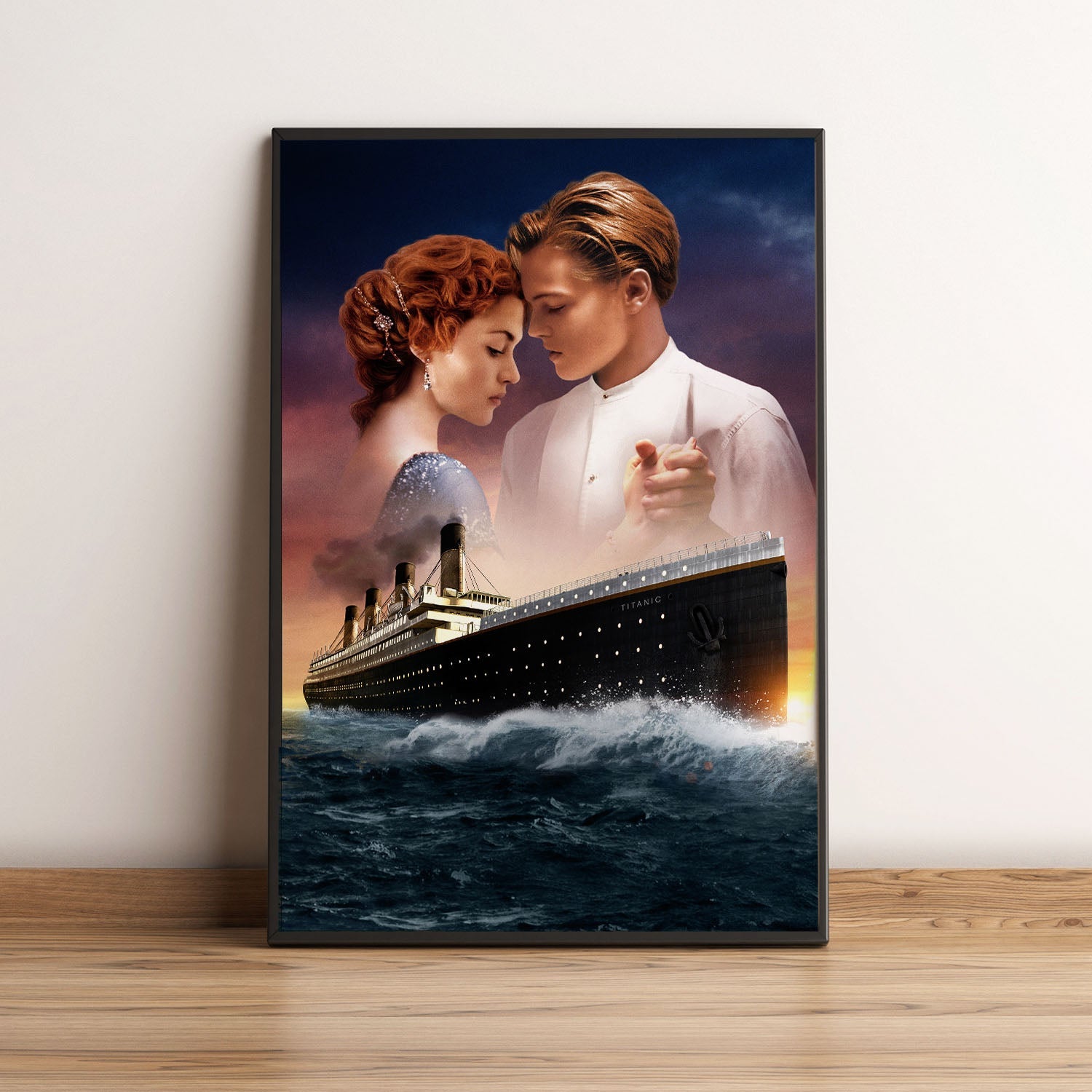 Flex Designs Poster Titanic Key Art 5 x 7" Home Goods - Movie 1997 Movie Poster