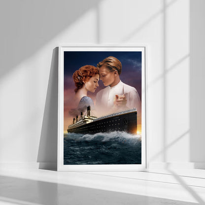 Flex Designs Poster Titanic Key Art 8 x 10" Home Goods - Movie 1997 Movie Poster